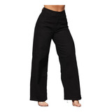 Calça Jean Feminina Wide Leg Premium Cintura Alta Pantalona