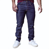 Calça Jeans Azul Trabalho Pesado Reforçada Elastano Lycra