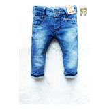 Calça Jeans Colorida Bebê Menino Estilosa 