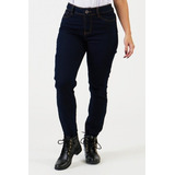 Calca Jeans Corse Motorcycle Kevlar Riding City Azul Fem 