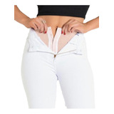 Calça Jeans Feminina Branca Super Lipo