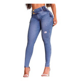 Calça Jeans Feminina Levanta Modela Bumbum