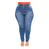Calça Jeans Feminina Plus Size C