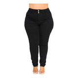 Calça Jeans Feminina Plus Size Cintura Alta Na Promoção