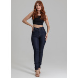 Calça Jeans Feminina Sawary Hot Pants Cintura Alta Original