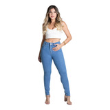 Calça Jeans Feminina Sawary Levanta Bumbum Moda Original