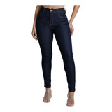 Calça Jeans Feminina Sawary Skinny Cintura Alta Original