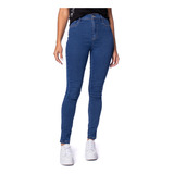 Calça Jeans Feminina Sawary Skinny Hot Pants Azul