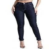 Calça Jeans Feminina Sawary Skinny Lycra