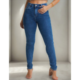 Calça Jeans Feminina Skinny Sawary Legítima C Elastano