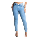 Calça Jeans Feminina Skinny Sawary Levanta Bumbum Premium