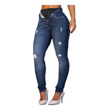 Calça Jeans Feminina Super Lipo Sawary Cintura Super Alta