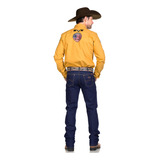 Calça Jeans Grosso Cowboy Masculina 1% Lycra Bill Way Top