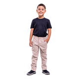 Calça Jeans Infantil Colorida Masculina Brim Menino C Lycra