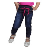 Calça Jeans Infantil Feminino 1 2