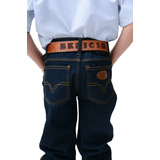 Calça Jeans Infantil Masculina Premium Reforçada