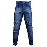Calça Jeans Kevlar Motociclista Corsair Kevlar Racing Rabbit 48 3XG