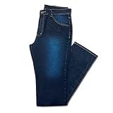 Calça Jeans Masculina Azul Médio Almix 46 