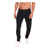 Calça Jeans Masculina Básica Black Denim