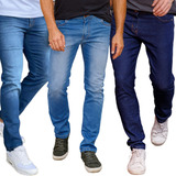 Calça Jeans Masculina Combo3 Tamanho 36