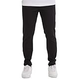 Calça Jeans Masculina Skinny Sarja Lycra -BR- Numérico- 44- Regular- Regular- Preto-