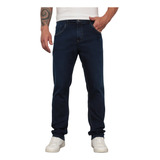 Calça Jeans Masculina Tradicional Corte Reto