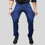 Calça Jeans Masculina Tradicional Reforçada Elastano Lycra