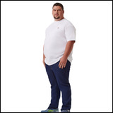 Calça Jeans Masculina Tradicional Reta Pluz Size Do 50 Ao 70