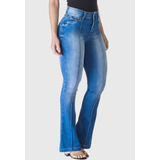 Calça Jeans Petit Flare Azul Itália Premium Linha Gold Hno