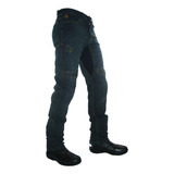 Calça Jeans Proteção Moto Hlx Masculina Spirit Confort