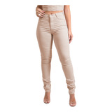 Calça Jeans Sawary Feminina Cintura Alta Premium Hot Pants