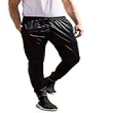 Calça Jogger KS Sportwear Treino Agasalho Cós De Elástico E Bolsos Laterais 101 Cor Preto Tamanho G