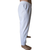 Calça Karatê Taekwondo Infantil Branco Promoção