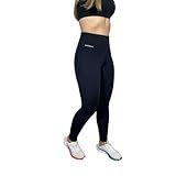 Calça Legging Básica Casual Suplex Feminina Fitness Academia BR Alfa GG Regular Regular Preto 