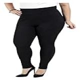Calça Legging Básica De Suplex Grosso G5 Preto 