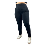 Calça Legging Cotton Plus Size Algodão Mulheres Feminina