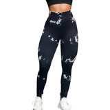 Calça Legging Empina Levanta Bumbum Tie Dye Fitness Academia