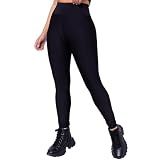 calca legging feminina suplex regular regular preto