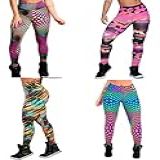 Calça Legging Feminina Suplex Plus Size Exercícios Corrida E Treino Calça Apta Para Grávidas As2 Alpha L Regular Regular Estampado