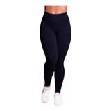 Calça Legging Inverno Cintura Alta Forrada Flanelada Termica
