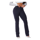 Calça Legging K2b Montaria Feminina Cintura Alta Com Bolsos