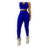 Calça Legging Leg Fitness Tecido Em Bolha Textura Brinde