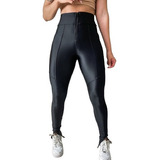 Calça Legging Montaria 3 Ziper Tecido Suplex Power