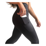 Calça Legging Plus Size Hr Fitness Bolso academia G1 A G6