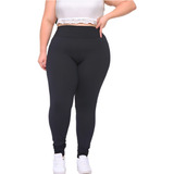 Calça Legging Plus Size K2b Original Cintura Alta Grossa Nf