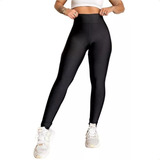 Calça Legging Suplex Liso Leg Reforçada Uniforme Volta Aula