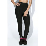 Calça Legging Tecido Bolha Para Academia Do P Ao G Brinde