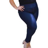 Calça Legging Tipo Jeans Modeladora Confortavel Cintura Alta