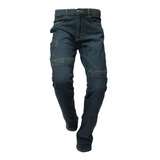 Calça Masculina Jeans Proteção Moto Hlx Spirit Confort