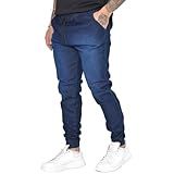 Calça Masculina Jogger Com Punho Camuflada Elástico Confortável P JEANS 